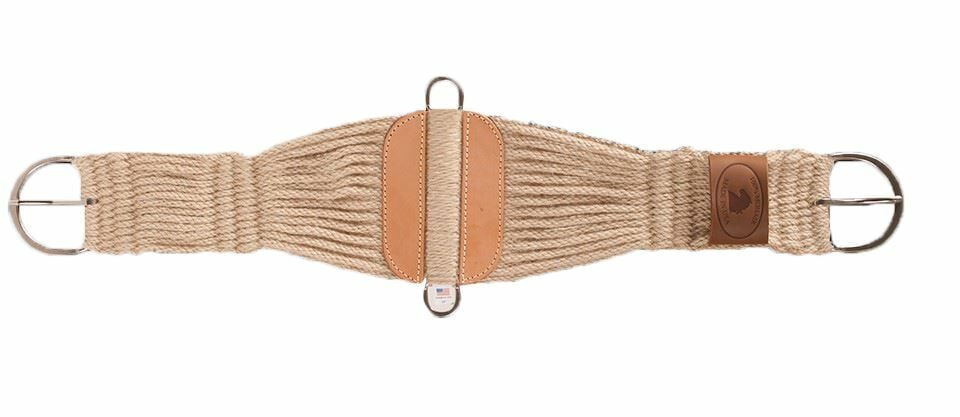 Mustang Manufacturing Lone Star 27 Strand Cinch - 30 In, Mohair