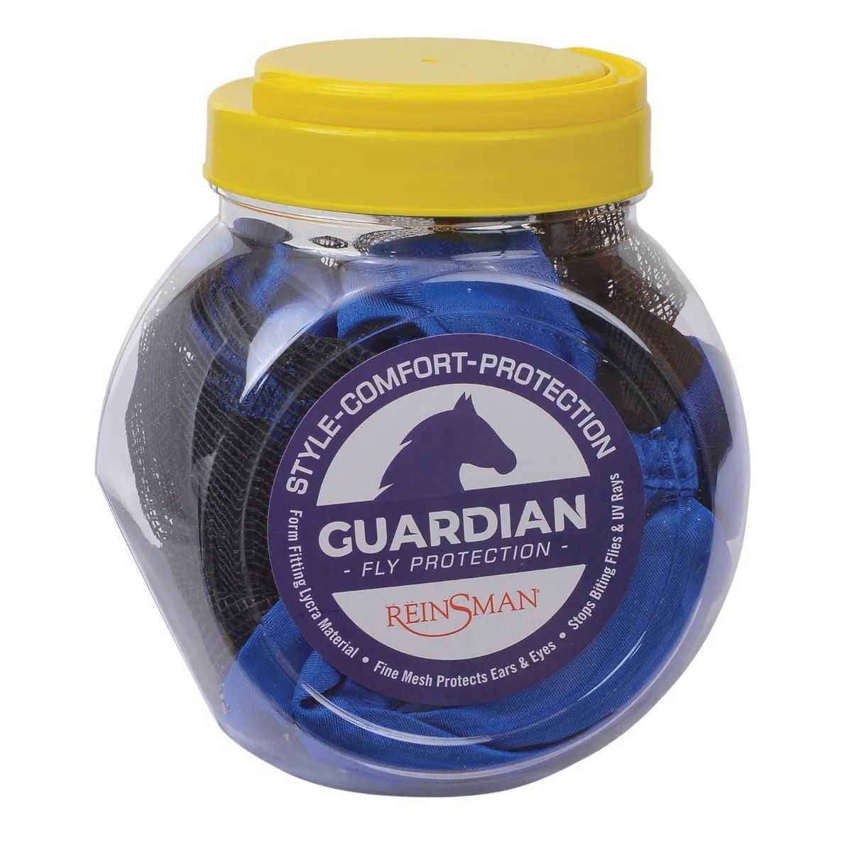 Reinsman Lycra Fly Mask Royal Blue, Medium