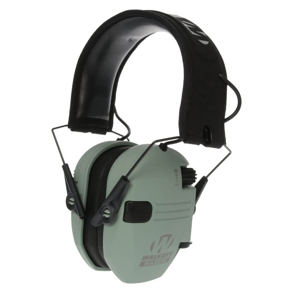 Walker's Razor Slim Electronic Sage Green Muffs
