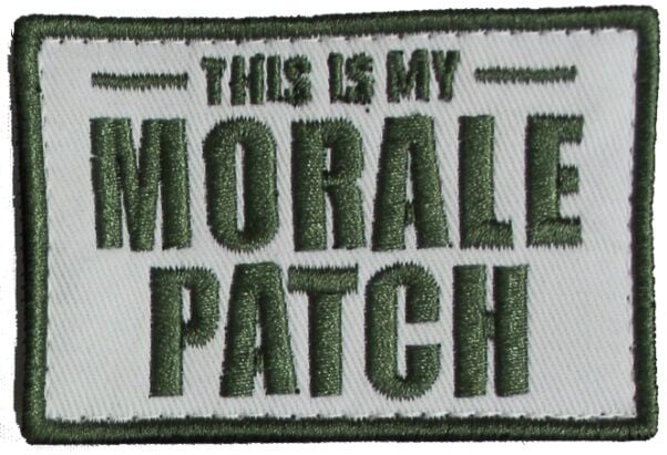 Shooting Made Easy This Is My Morale Patch Flag Patch