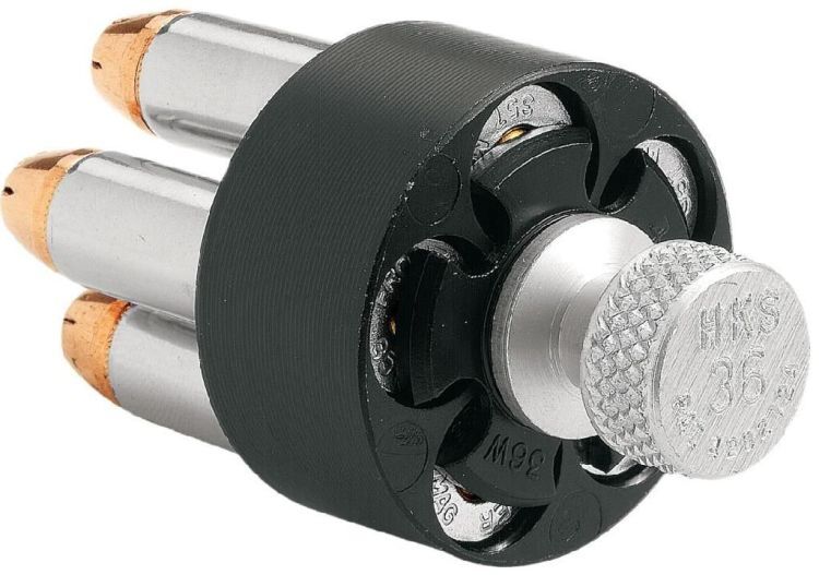 HKS .38 Special and .357 MAG, Model MK3-A Revolver Speedloader - 6 Count