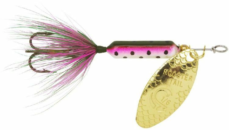 Yakima Bait Worden's 1/6 Rooster Tail Rainbow Trout