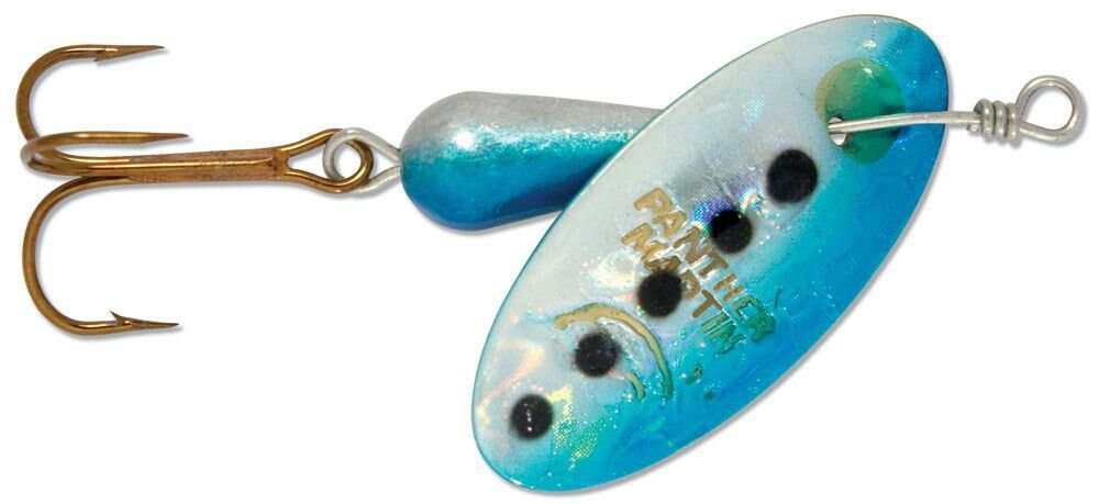 Panther Martin 1/4 Spinner Holographic - Silver|Blue