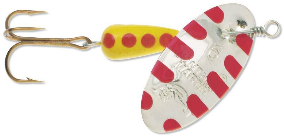 Panther Martin 1/4 Spinner Salm Red-Yellow - Silver