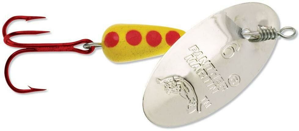 Panther Martin 1/4 Spinner Red Hook Null - Silver