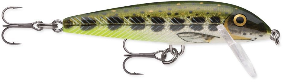 Rapala Countdown Olive Green Muddler Jerkbait, 7/16-Oz, 3-1/2-In