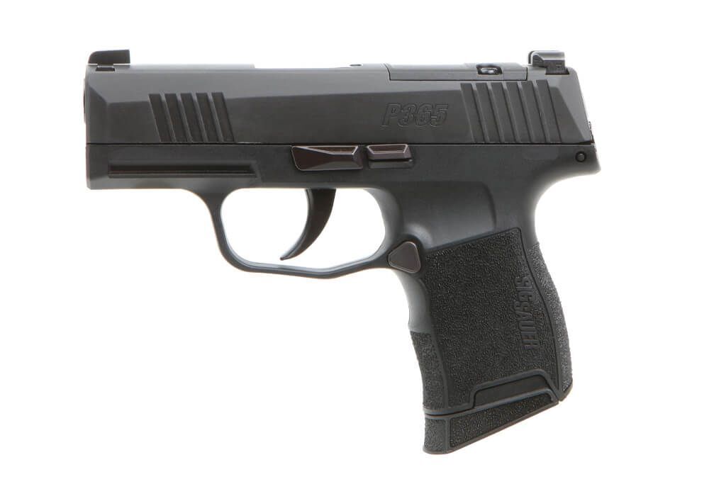 SIG Sauer P365 TACPAC 9mm Micro Compact Optics Ready Pistol With Holster, 10-Rd