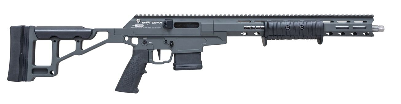 SCSA Taipan X .223 Wylde 16" Gray Pump Action Rifle, 10-Rd