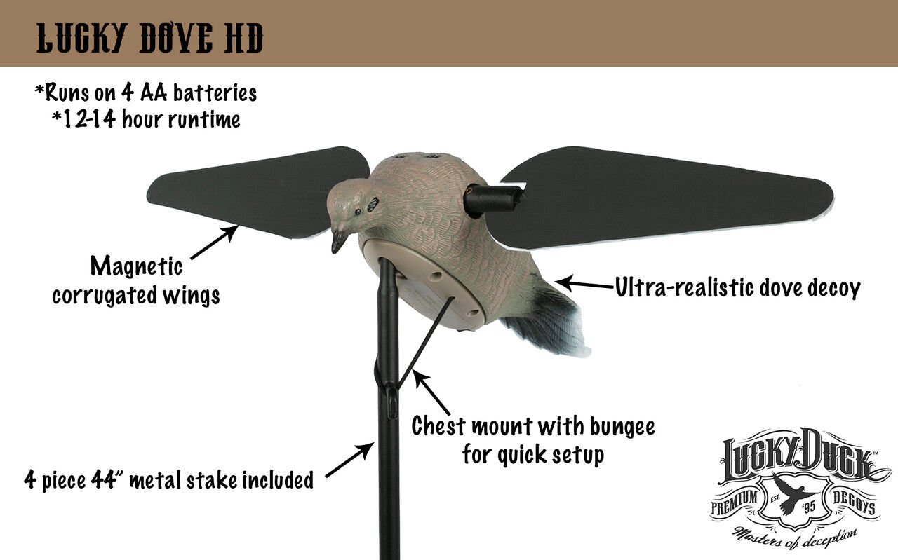 Lucky Duck Lucky Dove HD Decoy