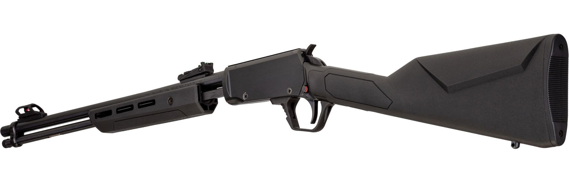 Rossi Gallery .22 LR 18" Black Polymer Prairie Dog Engraving Pump Action Rifle, 15-Rd