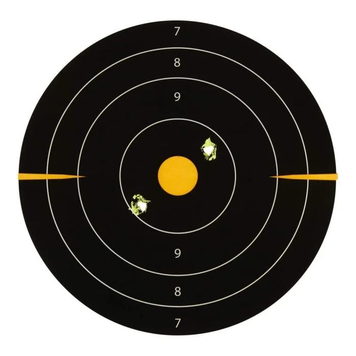 Allen EZ Aim Adhesive Splash reactive Paper Shooting Targets, 8 X 8-In, 30-Pk