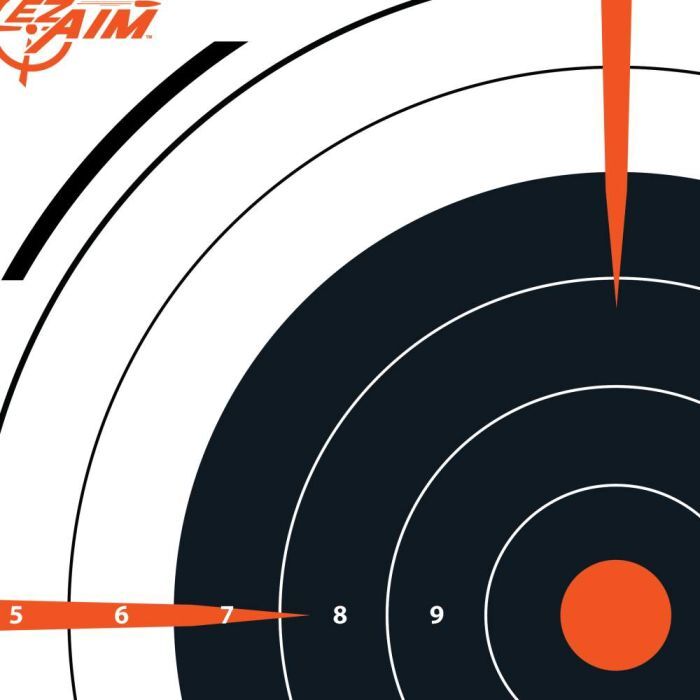 Allen EZ Aim Paper Shooting Targets, 12-In Bullseye Targets, 13-Pack