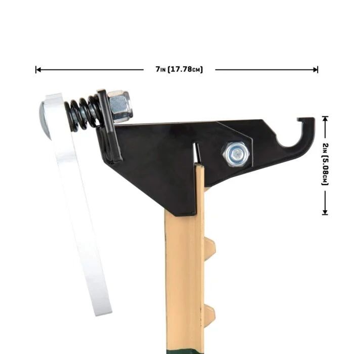 Allen EZ Aim Fence Topper Gong Hook and Recoil Spring Combo