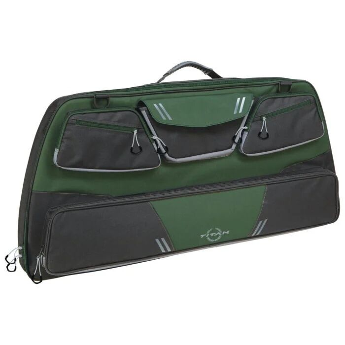 Allen Titan Aconite Single Compound Bow Soft Green & Black Archery Case, 41-In