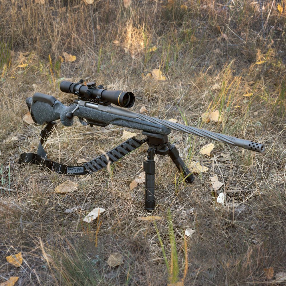 Allen Trak Traction Web Black/Gray Rifle Sling With Swivels, 36-In