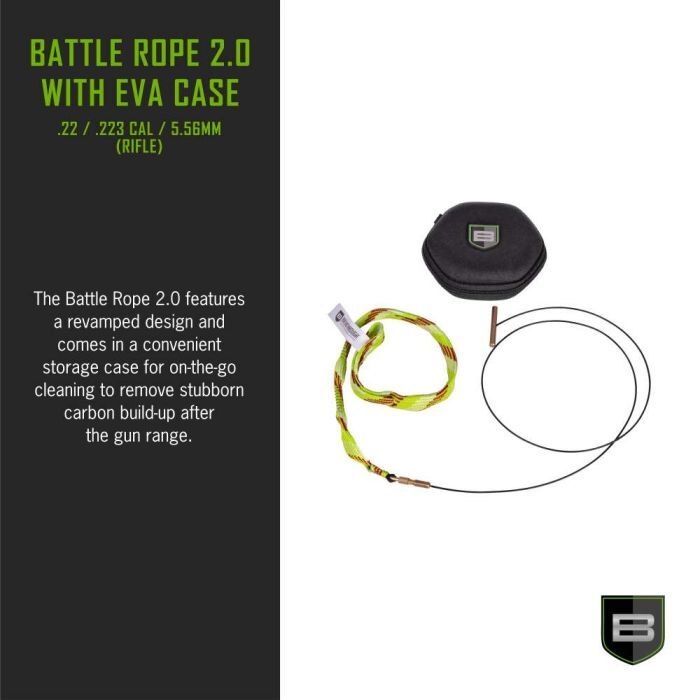 Breakthrough Clean Technologies Handgun/Rifle Battle Rope 2.0 with EVA Case
