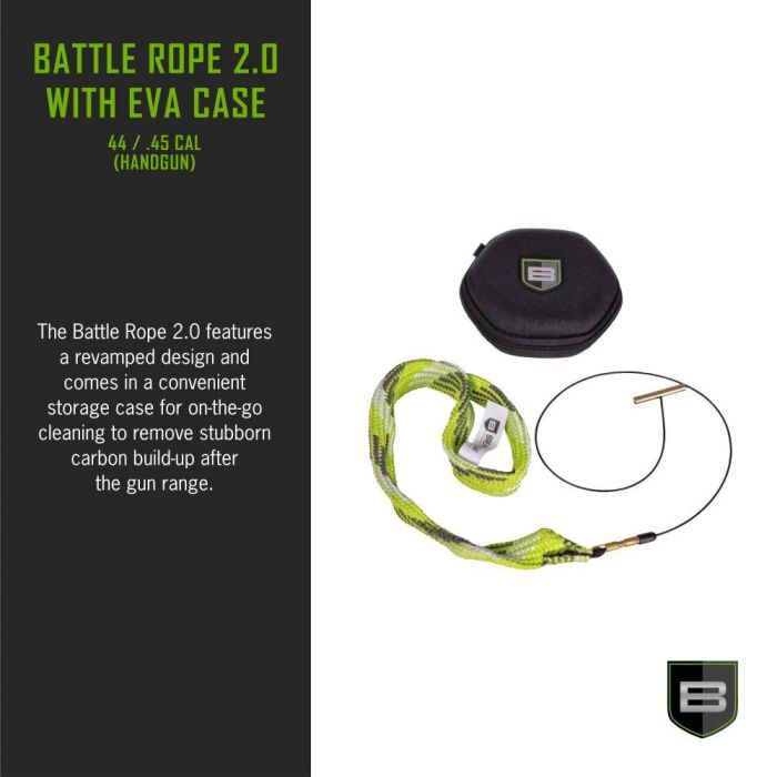 Allen Breakthrough Clean Technologies .44 & .45 Caliber Handgun Battle Rope 2.0 With EVA Case