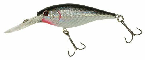 Berkley Flicker Shad Fishing Bait Size 7 - Black Silver