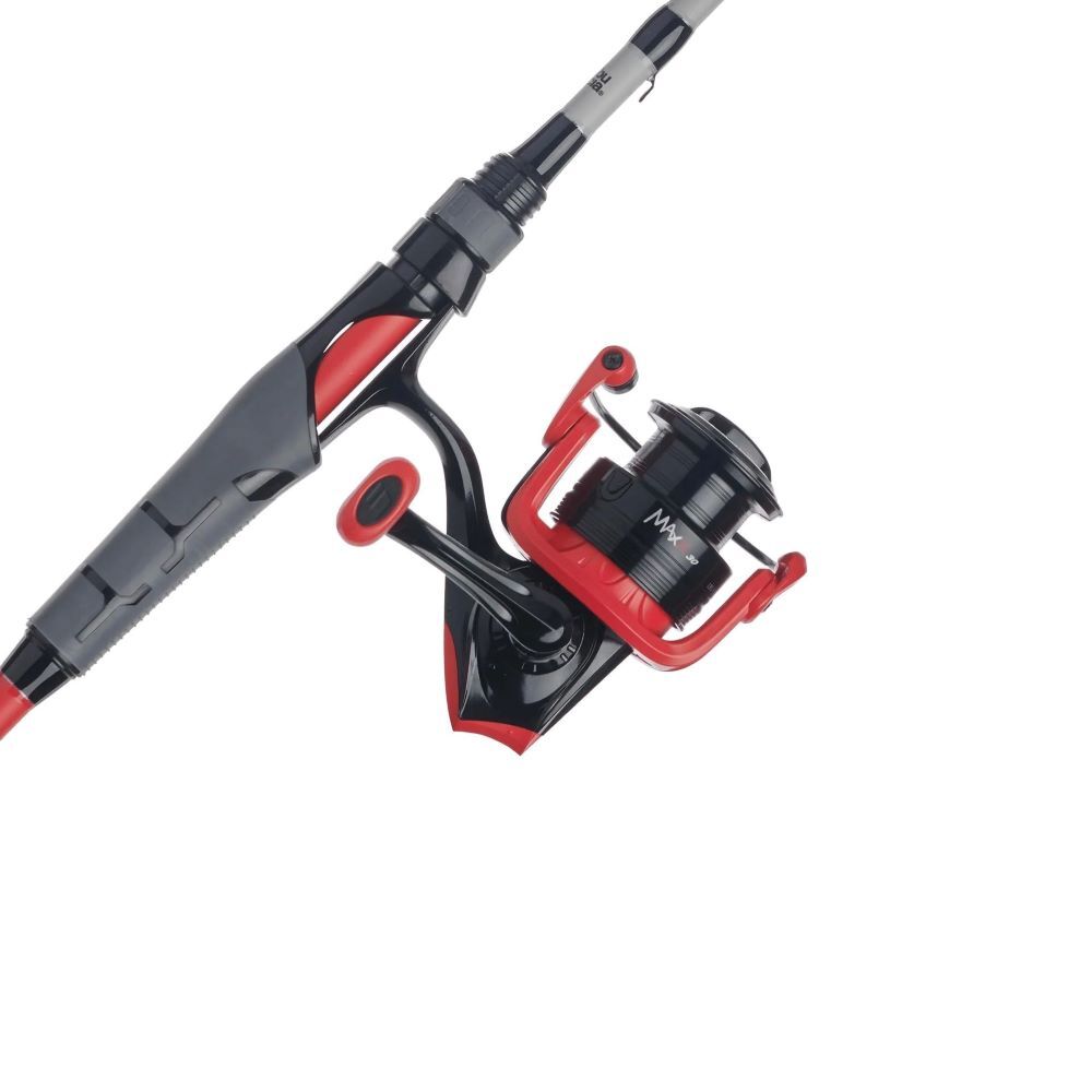 Abu Max X 1-Piece 6'6" Medium Spinning Combo