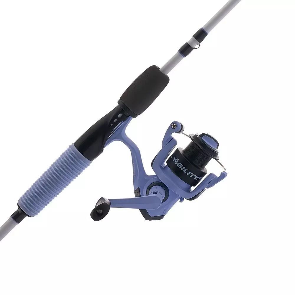 Shakespeare Agility Gel-Tech Purple Spinning Combo