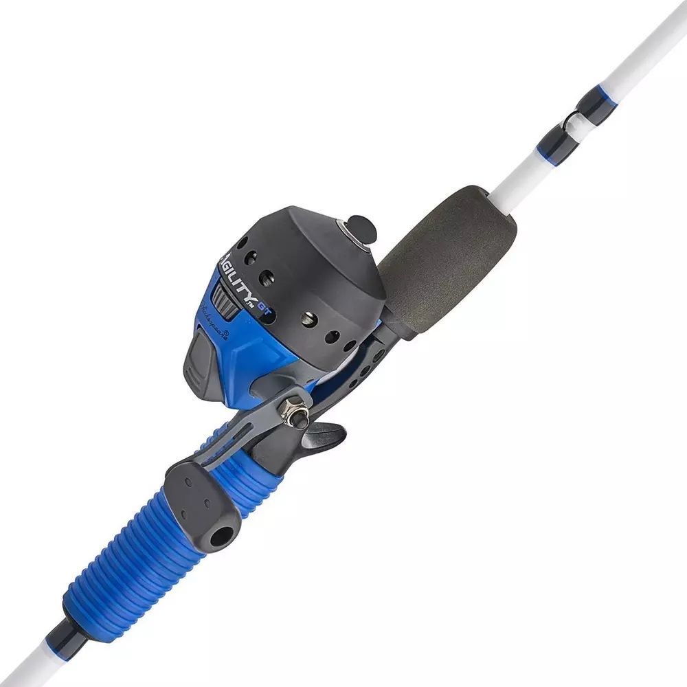 Shakespeare Agility Gel-Tech Blue Spincast Combo