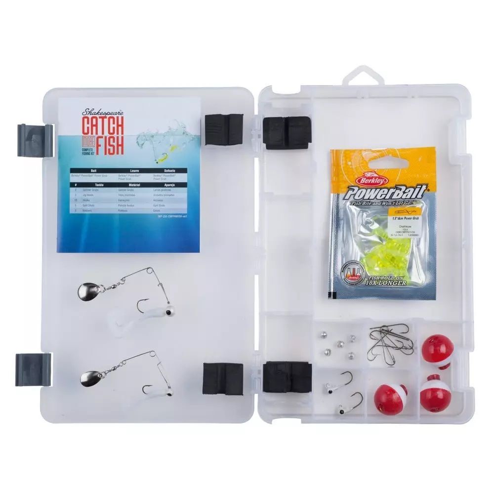 Shakespeare Catch More Fish Panfish Spincast Combo
