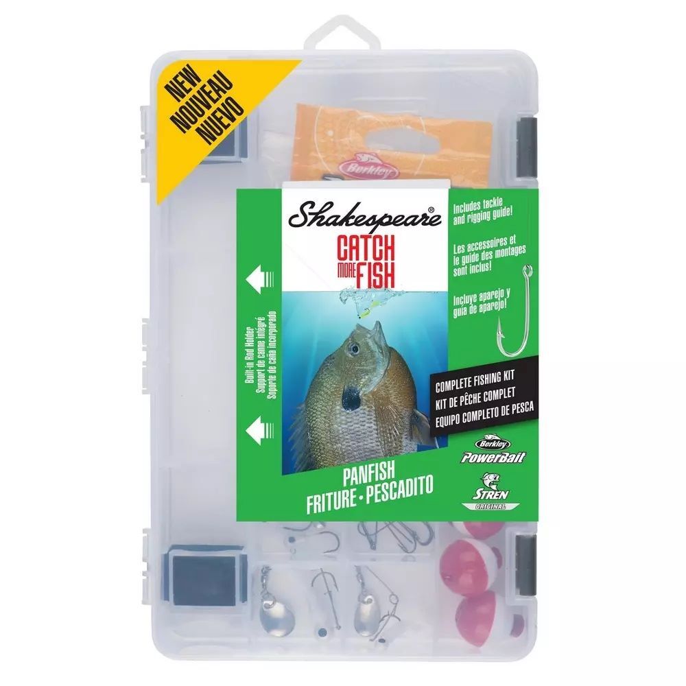Shakespeare Catch More Fish Panfish Spincast Combo