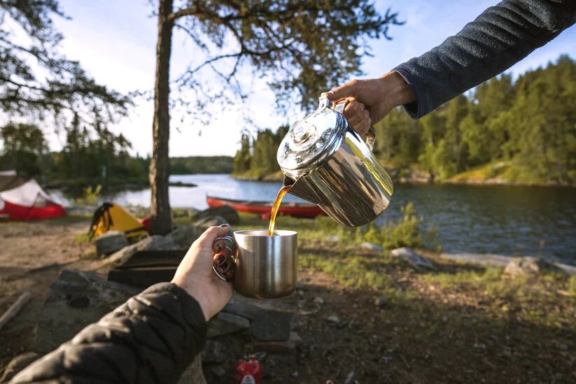 Coghlan's 12 Cup Stainless Coffee Pot