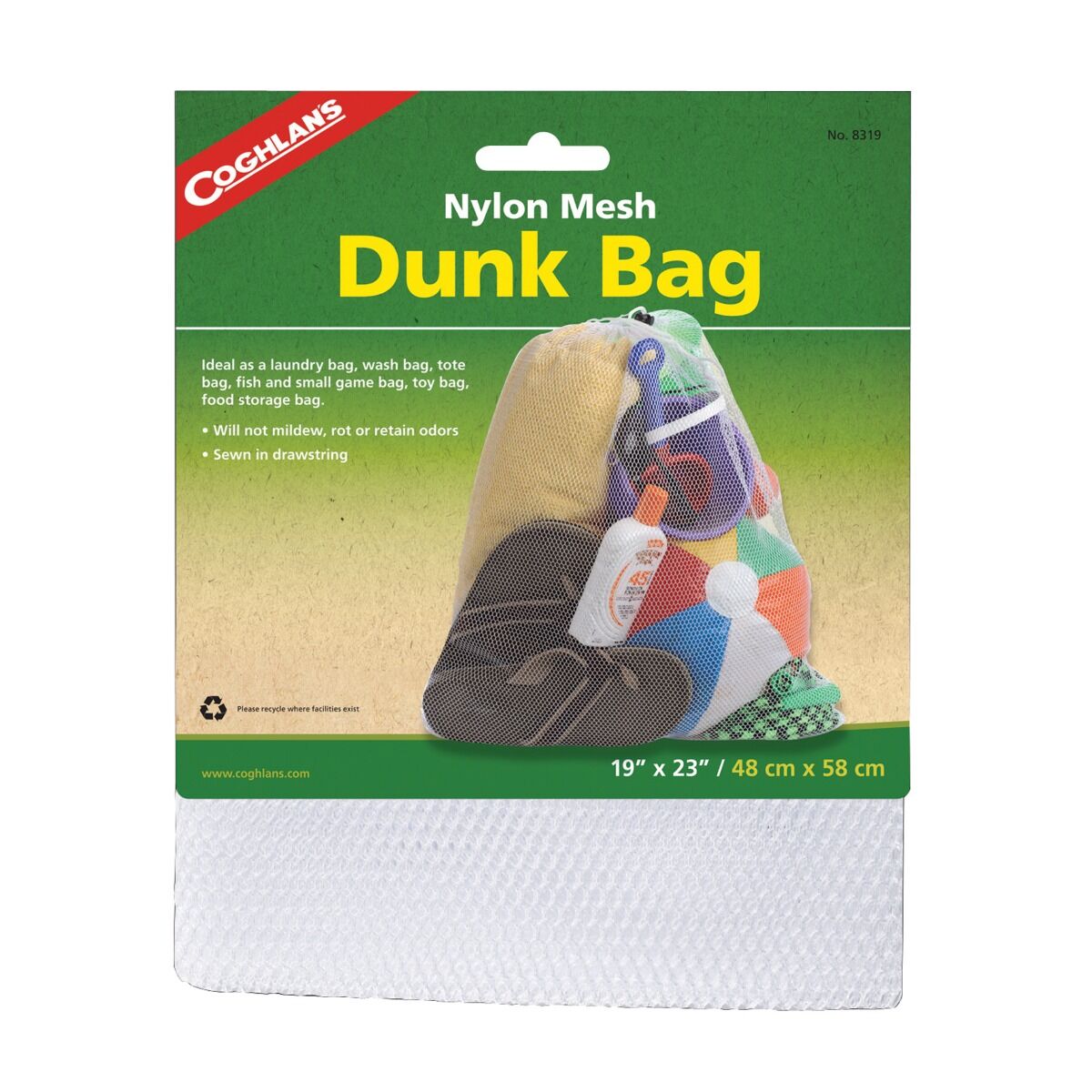 Coghlan's Nylon Mesh Dunk Bag