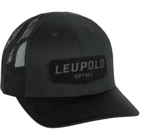 Leupold Black Stealth Trucker Hat