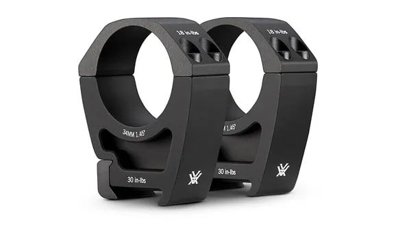 Vortex Pro Riflescope Rings, 34-mm