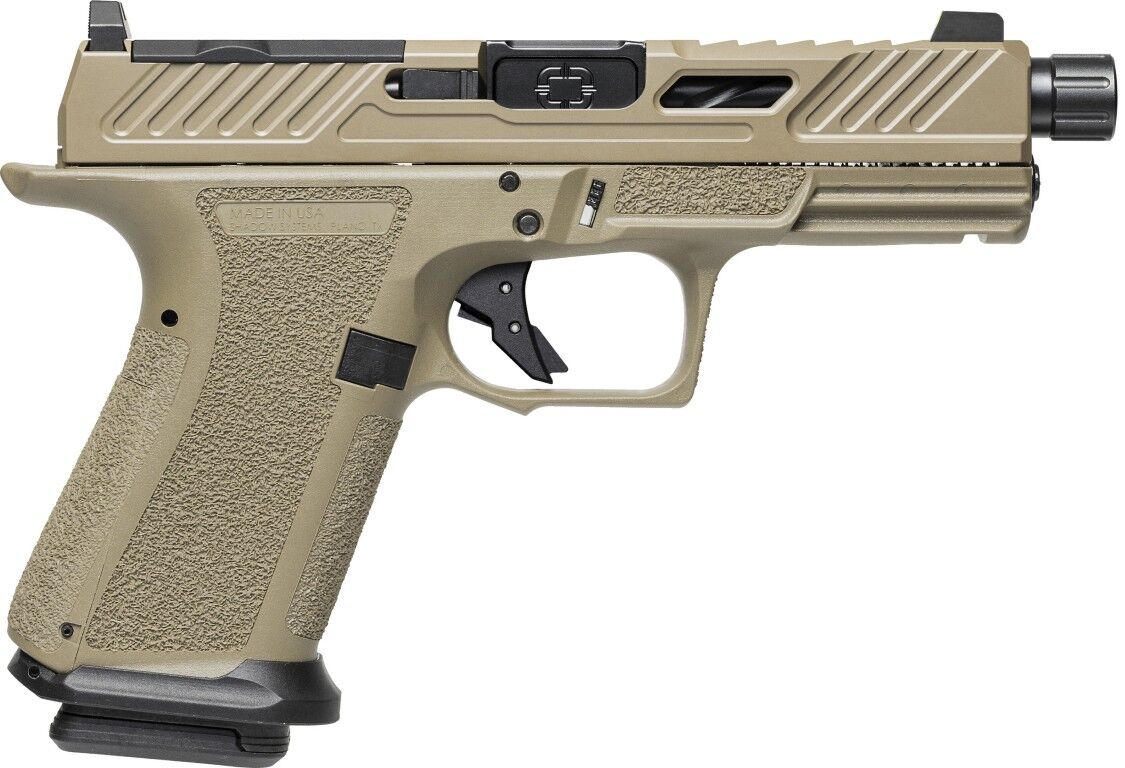 Shadow Systems MR920 9mm Compact FDE Optics Ready Pistol, 15-Rd