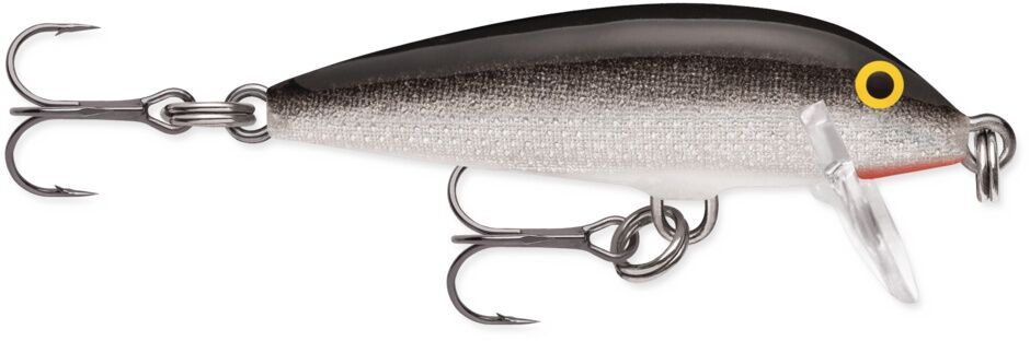 Rapala Countdown Silver colored Bait, 1 1/2-In