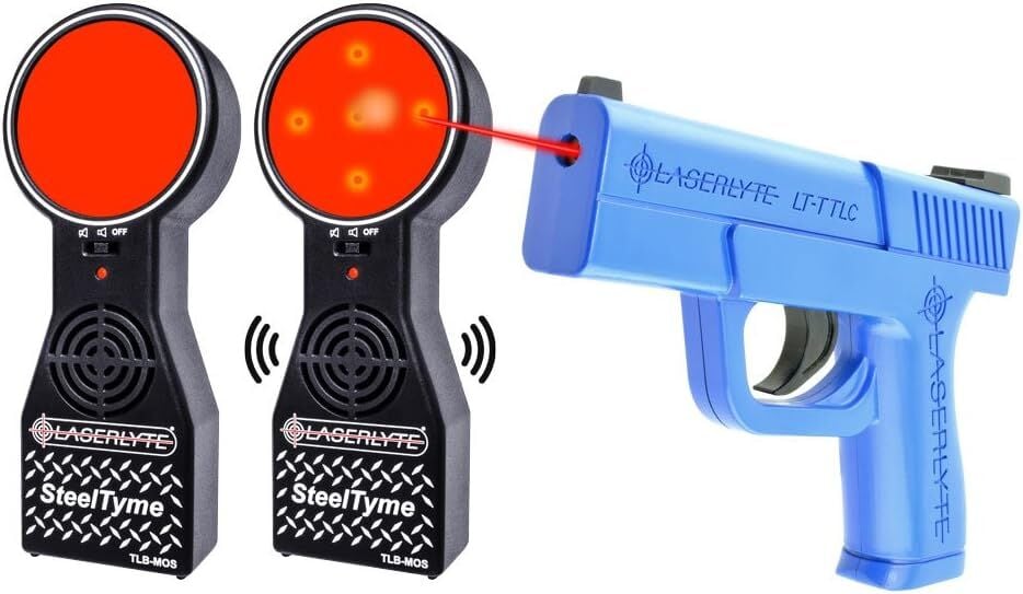 LaserLyte SteelTyme Trainer & Target Set