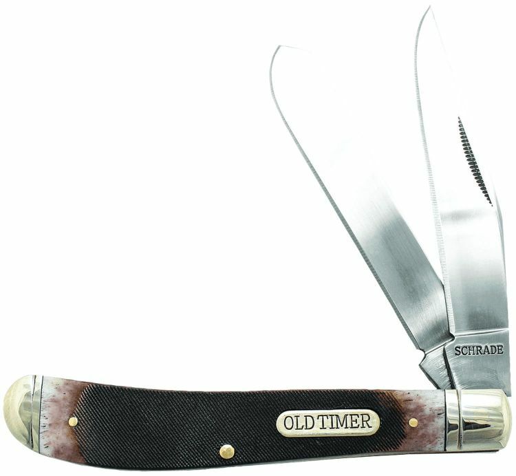 BTI Tools Gunstock Trapper Pocket Knife - 3 in