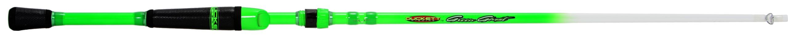 Duckett Fishing Green Ghost Casting Rod Medium Heavy, 1-Piece, 7-Ft