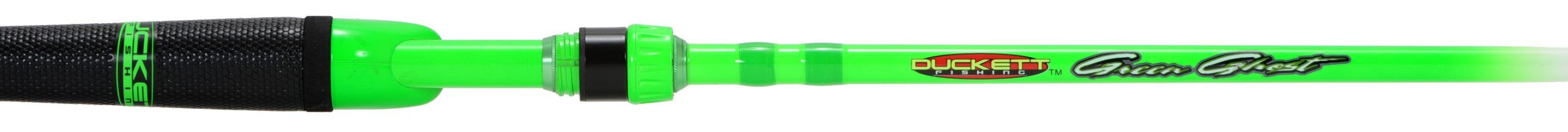 Duckett Fishing Green Ghost Casting Rod Medium Heavy, 1-Piece, 7-Ft