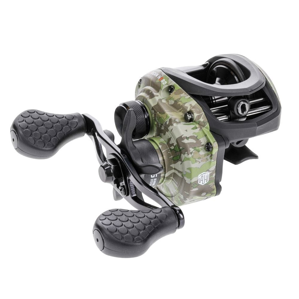 Lew's American Hero Camo Baitcast Reel