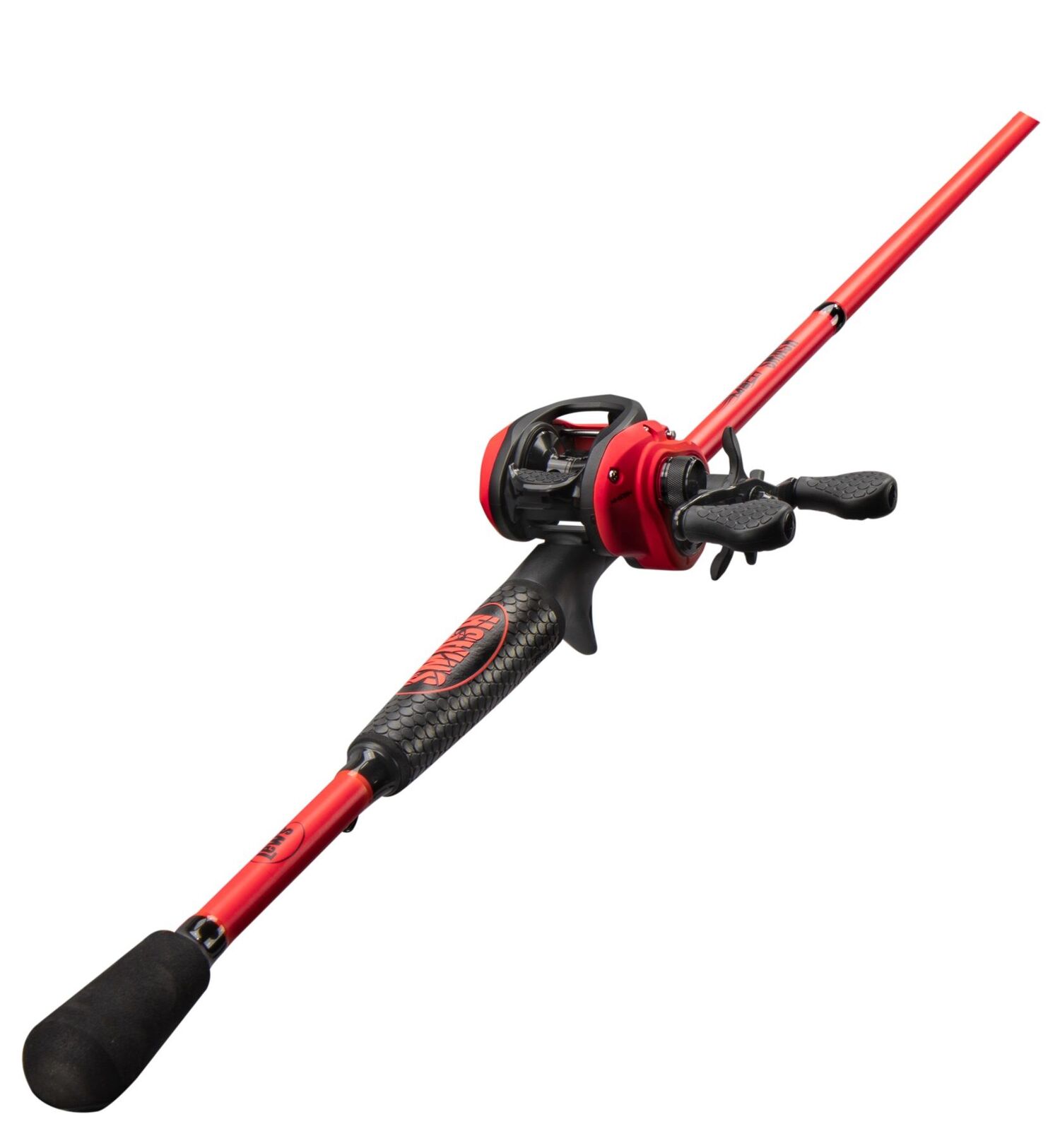 Lew's Mach Smash Baitcast Combo Medium Heavy, 7-Ft 2-In
