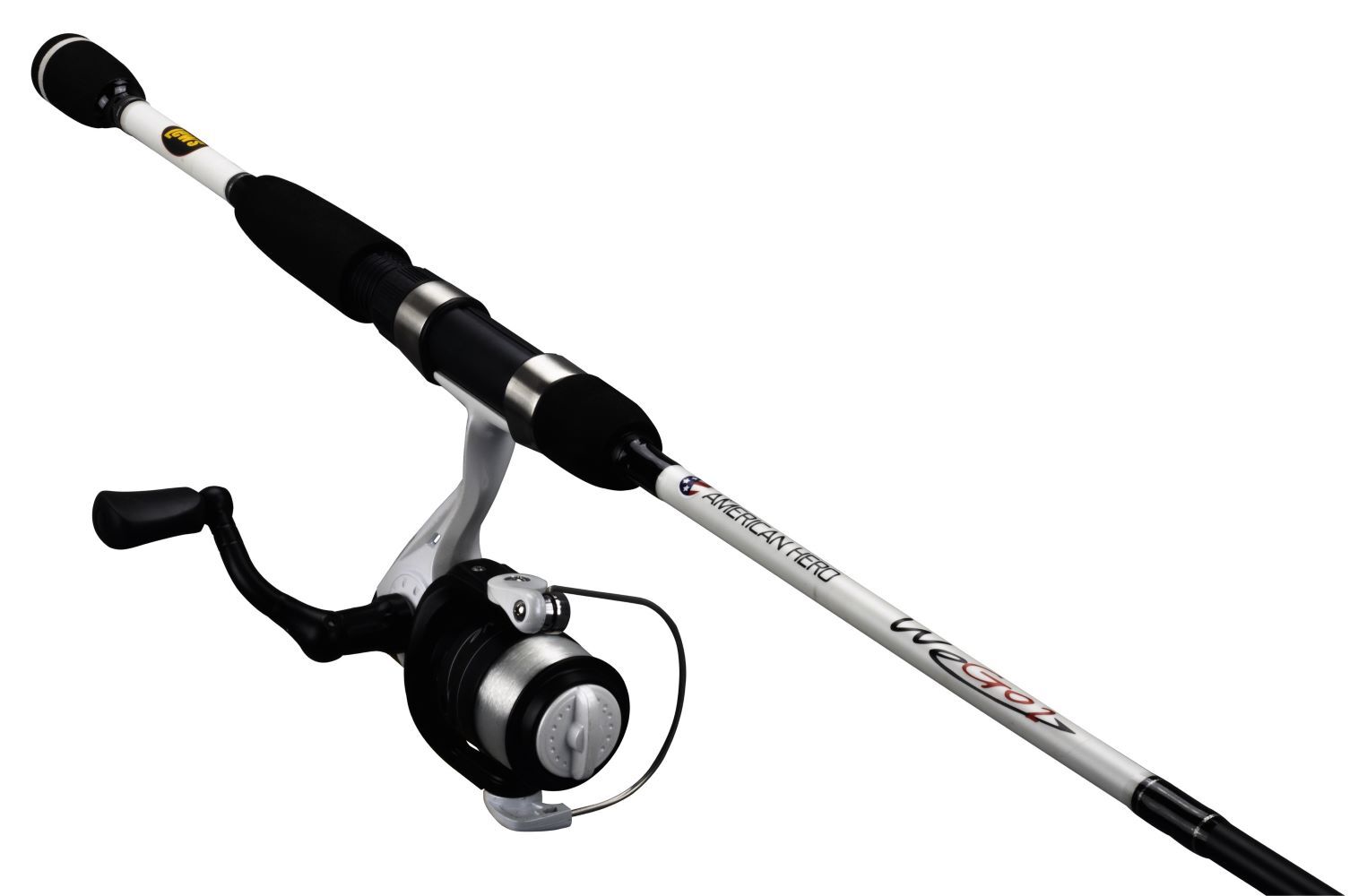 Lew's American Hero We Go 2 Spinning Combo Medium, 2-Piece, 6-1/2-Ft