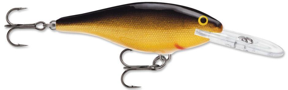 Rapala Gold Shad Rap, 2-In