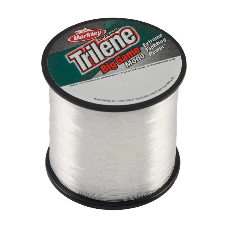Berkley Trilene Clear Big Game Monofilament Fishing Line, 595-Yd, 25-Lb