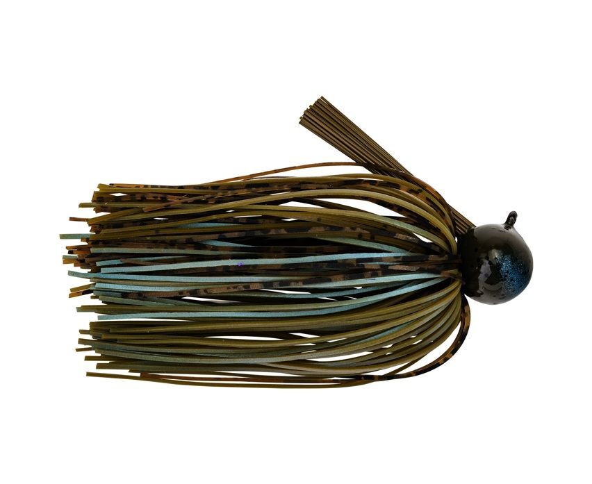 Strike King Tour Grade Football Jig Blue Craw, 1/2-Oz
