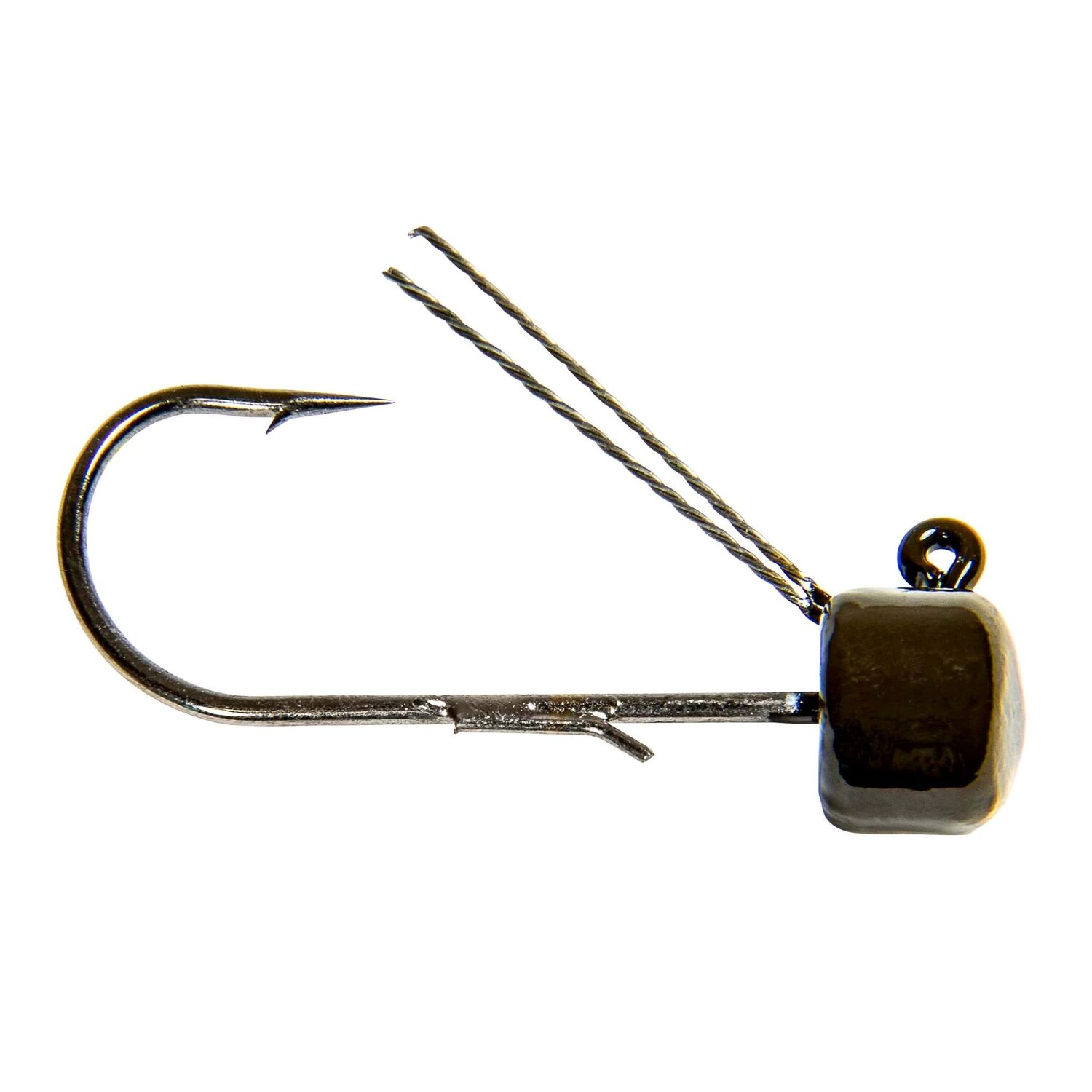Z-Man Pro ShroomZ™ Weedless Green Pumpkin Jig Head, 1/6-Oz, 4-Pk