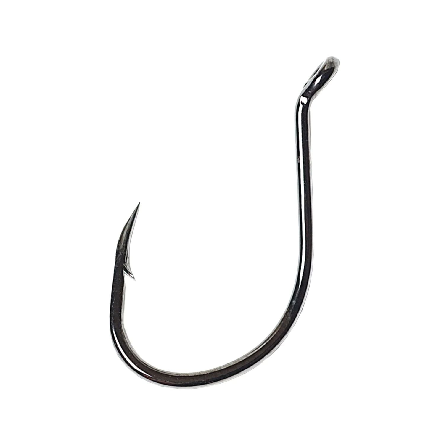 Eagle Claw Lazer Sharp Short Shank Salmon/Steelhead Octopus Hooks, #2/0, 8-Pk
