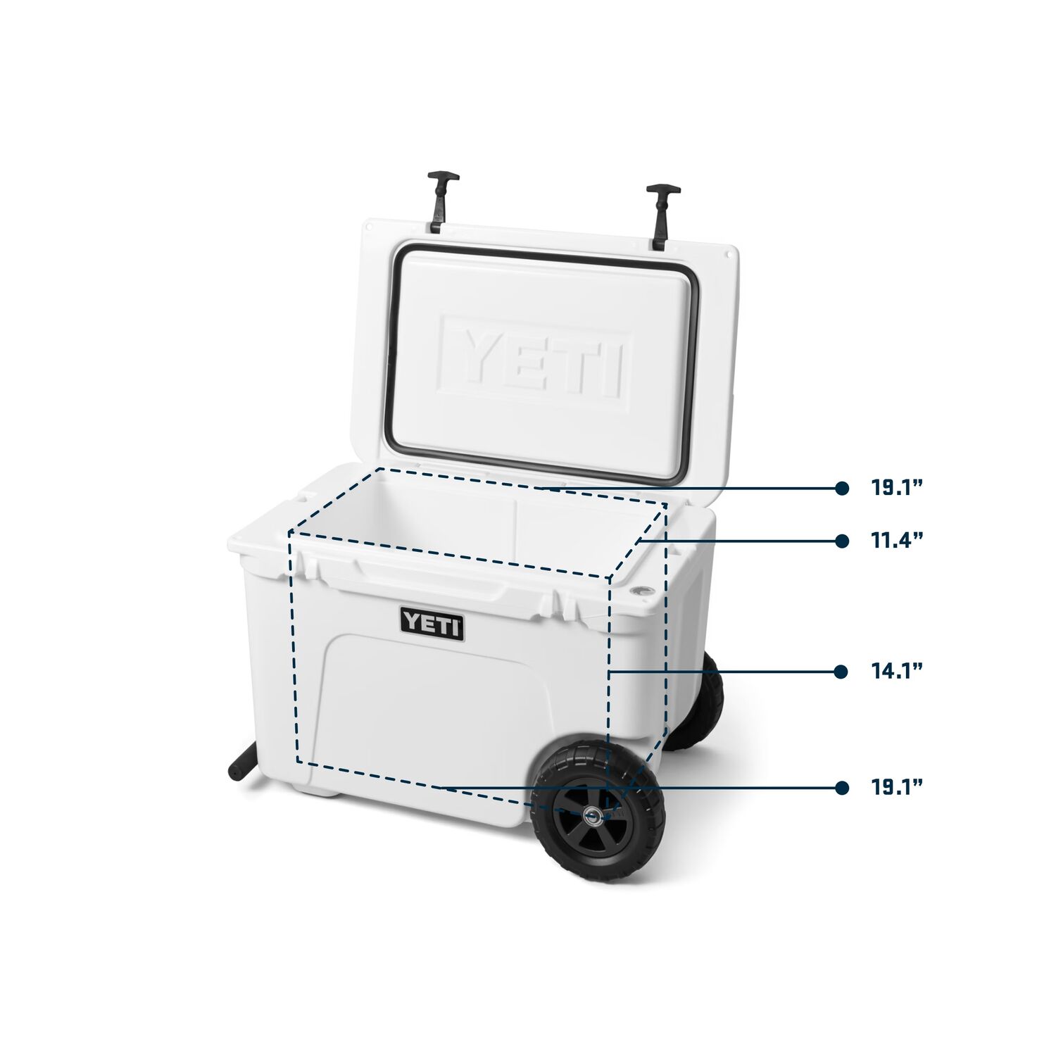 Yeti Tundra Haul Cooler - Navy, 55 qt