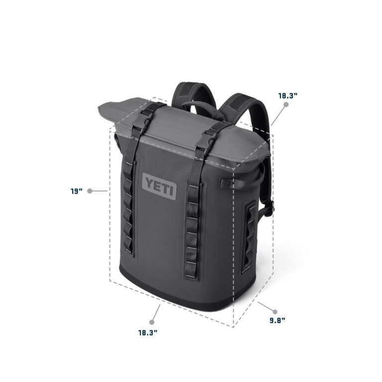 Yeti Charcoal Hopper M20 Backpack Soft Cooler