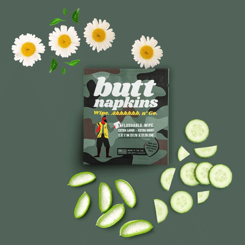 Butt Napkins Hunting Butt Napkins Single
