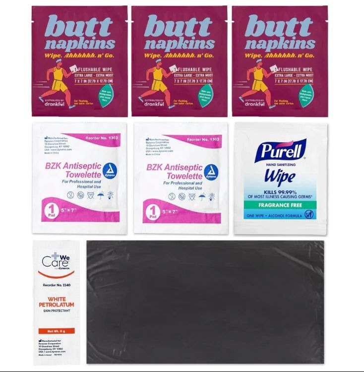 Butt Napkins The CODE BROWN Bag