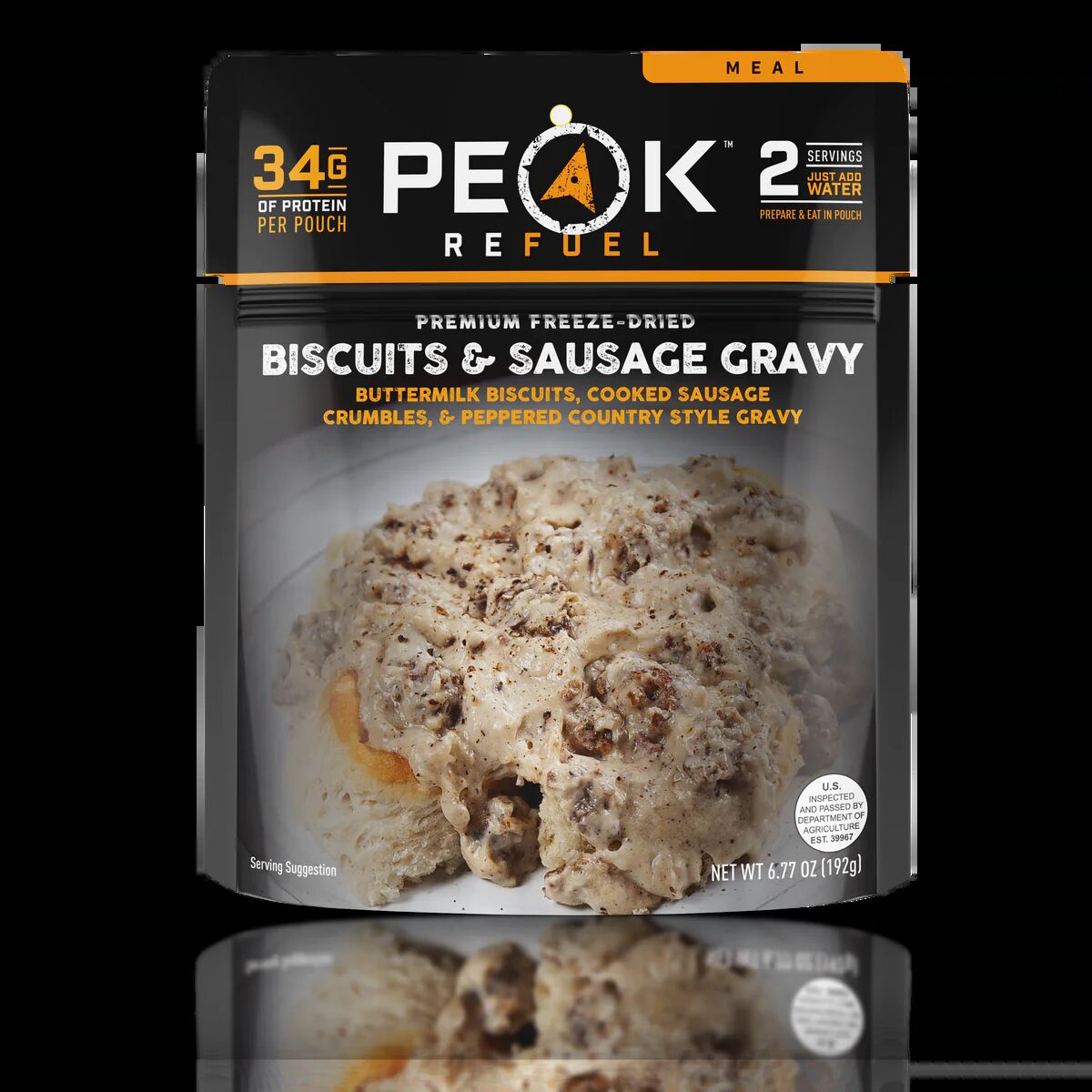Peak Refuel Biscuits & Sausage Gravy Freeze-Dried Meal